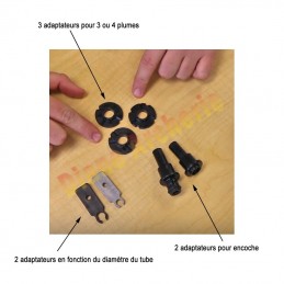 Empenneuse BOHNING Multi-Fletcher Jig