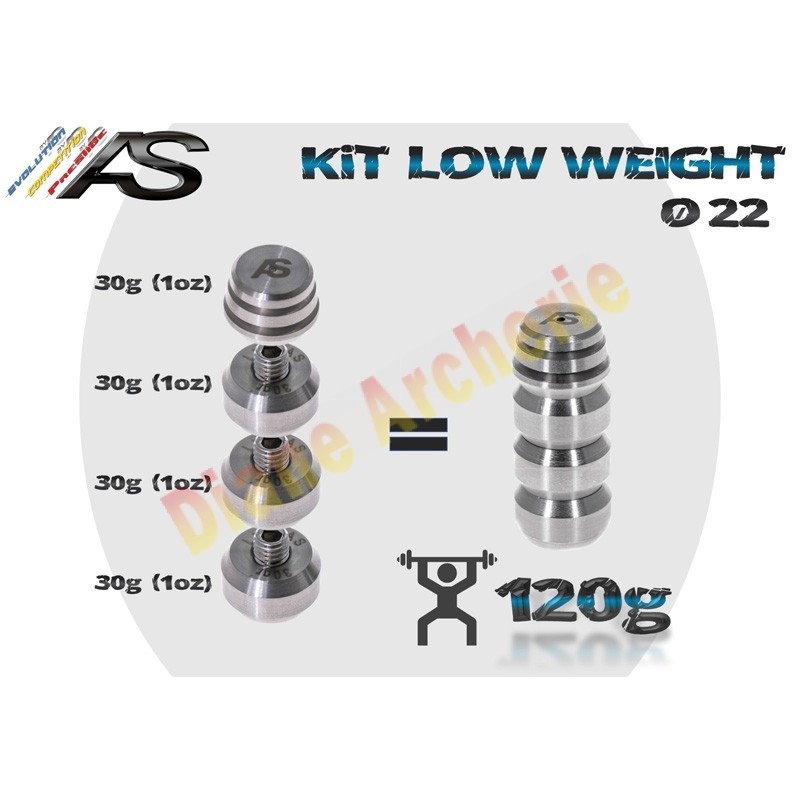 Kit ARC SYSTEME de masses Low Weight