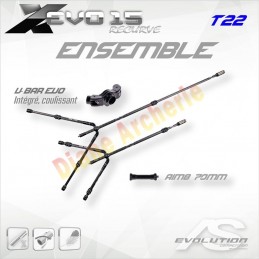 Stabilisation complète ARC SYSTEME X-Evo 15 Recurve T22