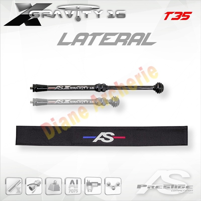 Latéral ARC SYSTEME X Gravity 16 mm T35 Latéral ARC SYSTEME X Gravity 16 mm T35