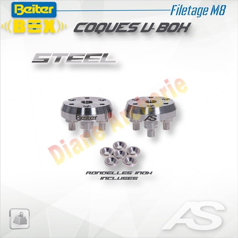 Coques ARC SYSTEME Steel pour V-Box