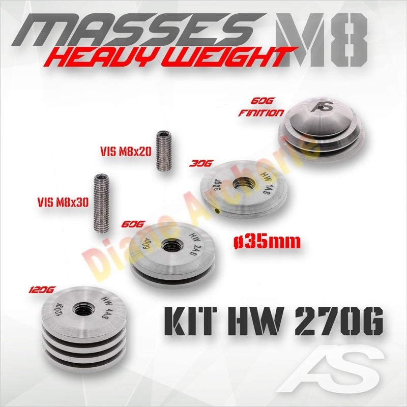 Kit ARC SYSTEME de masses Heavy Weight Kit ARC SYSTEME de masses Heavy Weight