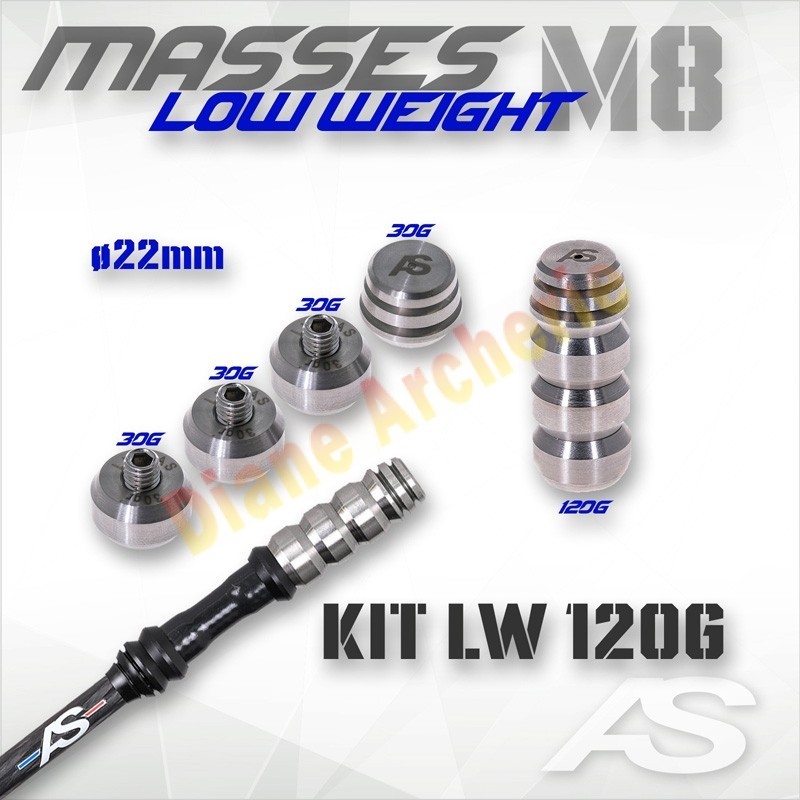 Kit ARC SYSTEME de masses Low Weight Kit ARC SYSTEME de masses Low Weight