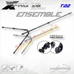 Stabilisation complète ARC SYSTEME X-Pro 16 recurve T22