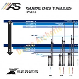 Stabilisation complète ARC SYSTEME X-Pro 18 recurve T22