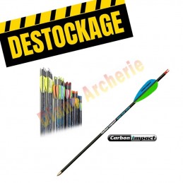 Lot de 53 flèches CARBON IMPACT Super Club - Déstockage !