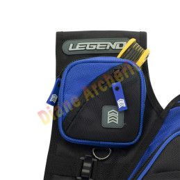 Carquois LEGEND ARCHERY XT-320 petite pochette à fermeture éclair