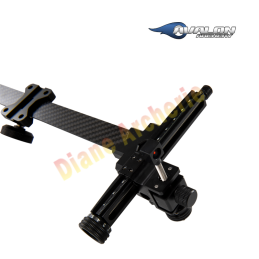 Viseur AVALON Powr Dlx Recurve plage de réglage vertical de 12 cm Viseur AVALON Powr Dlx Recurve plage de réglage vertical de 12 cm