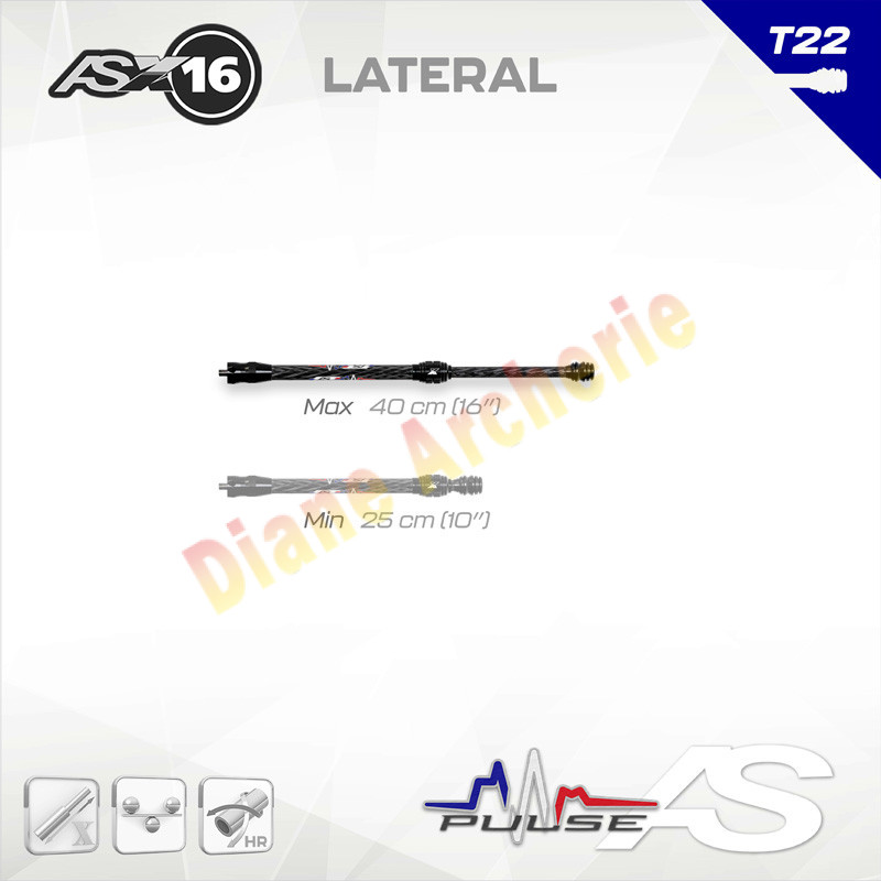 Latéral ARC SYSTEME X16 T22