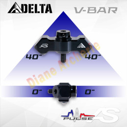 Vbar ARC SYSTEME Delta ouverture 40° et inclinaison 0°