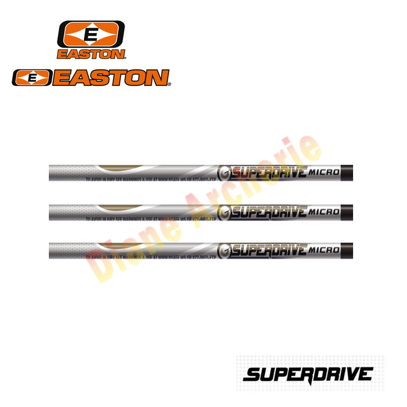 Lot de 12 tubes EASTON Superdrive Micro