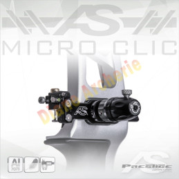 Berger button ARC SYSTEME Prestige Micro Clic accessoire haut de gamme fabriqué en France