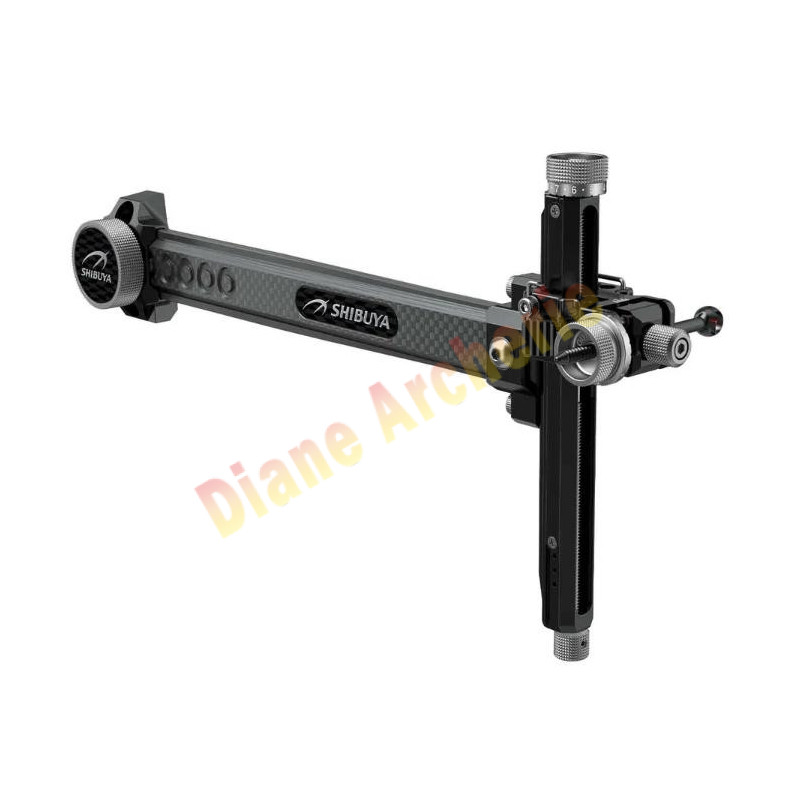 Viseur Shibuya Ultima RC Pro G2 520-9 droitier/gaucher noir pour arc classique