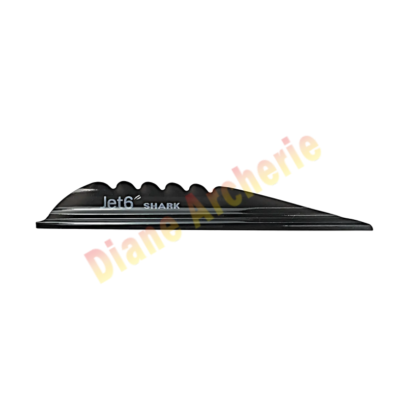 Plumes JET6 Shark 4" black