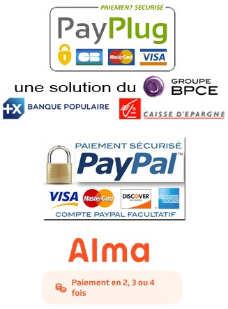 Paiement sécurisé PayPlug PayPal