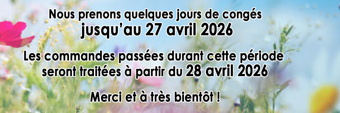 Fermeture pour congés